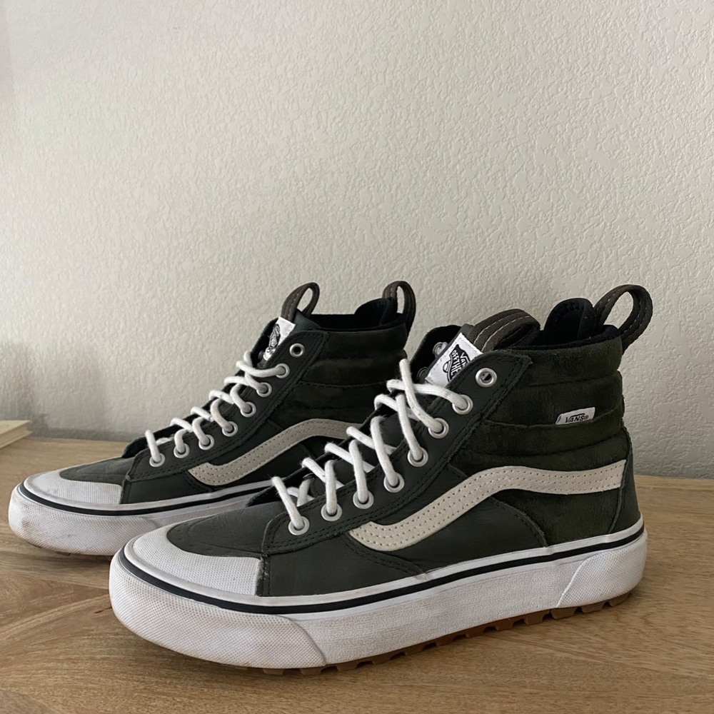 Vans High Tops - Unisex Forest Green